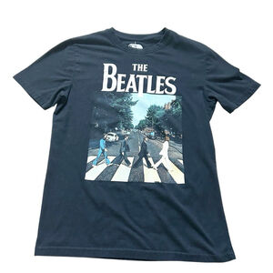 Men's The Beatles Crossing Abbey Road Graphic T-Shirt Size S Unisex Cotton-blen